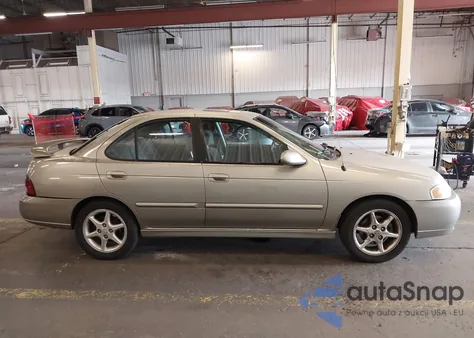 2001 Nissan Sentra Se z USA, uszkodzony, nr VIN 3N1BB51A21L003545